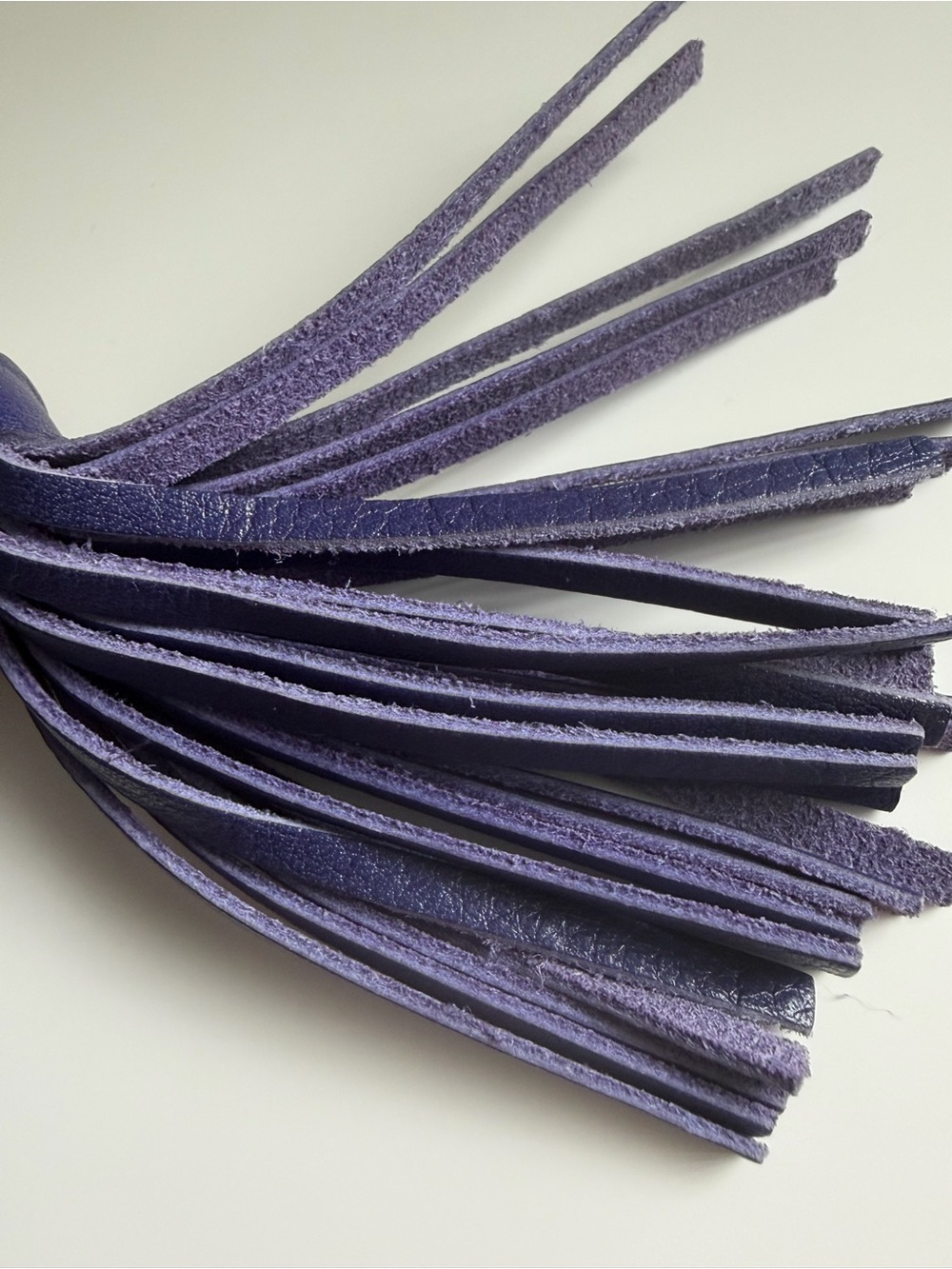 Portland Leather Goods Taco Tassel Pouch in Violet 🪻 RARE COLOR - Picture 4 of 5